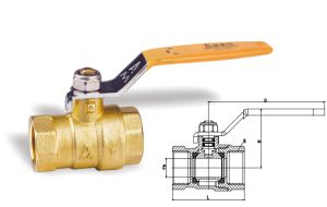 251黄铜燃气球阀 Qr11F-16T