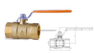 G209黄铜燃气球阀 RQL-PN16/DN15~50