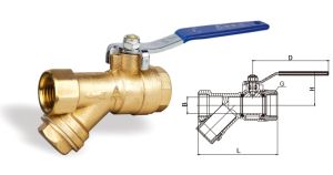 246/246A黄铜过滤器球阀 Q11F-20T/QR11F-16T