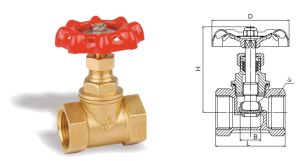 302黄铜截止阀 J11W-16T