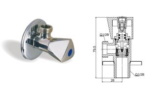 8318不锈钢直角阀 JWF-BW15
