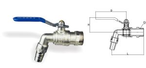 501黄铜球芯水嘴