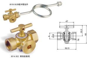 851A/852黄铜旋塞阀 X14F-16T