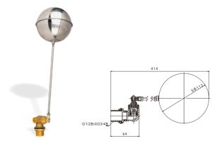 908黄铜陶瓷芯浮球阀 KXF-X8