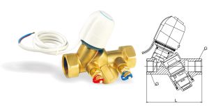 2530/2531黄铜电动动态平衡阀 DPHF-15~25-L-25T
