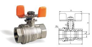 8261A不锈钢球阀 Q11F-20P
