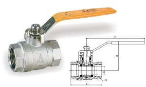 8280不锈钢球阀 Q11F-40P
