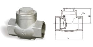 8412/8423不锈钢回阀 H14W-16R/H14W-16P